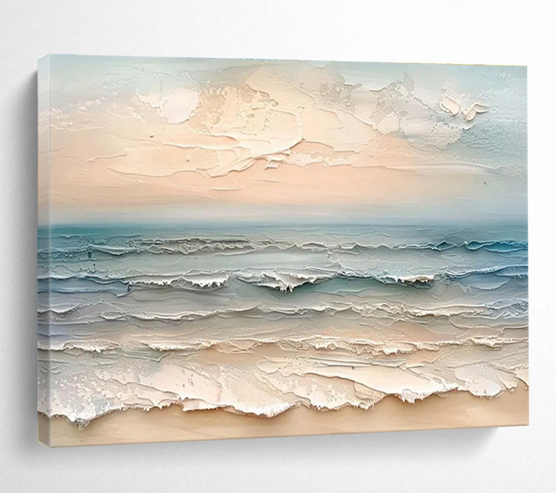 Vast - Scale Original Hand - Painted Textured Abstract Canvas for Impactful Design DKH795