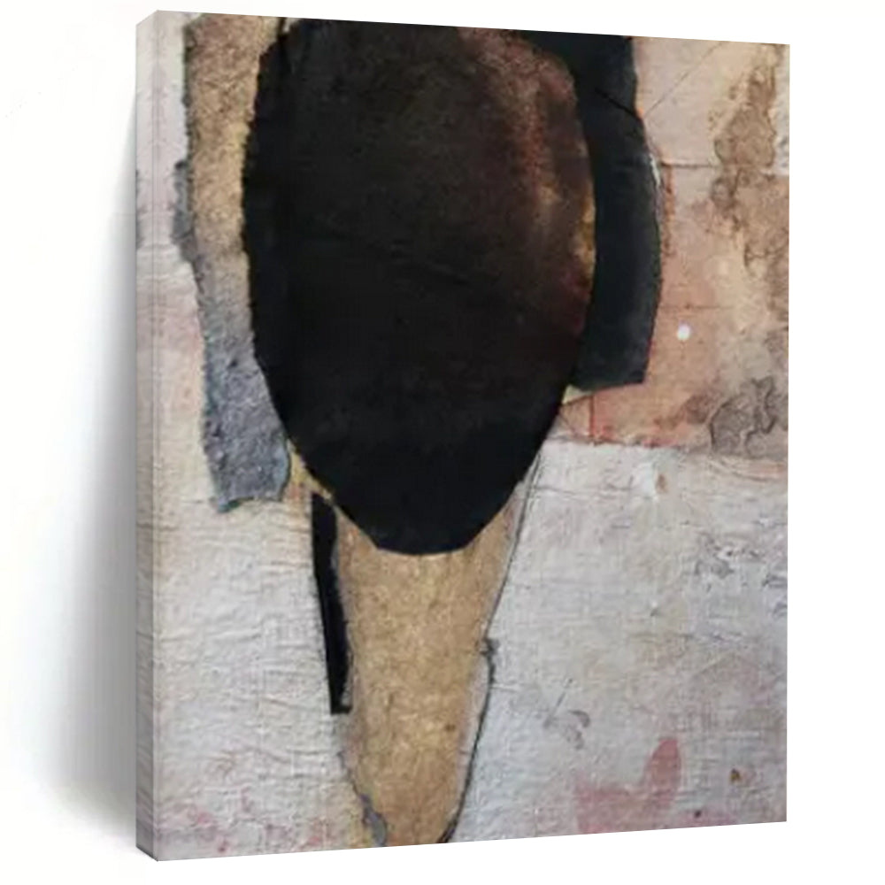 Massive-Sized Hand-Painted Abstract Artwork for Dining Room & Breakfast Nook LargeART2224