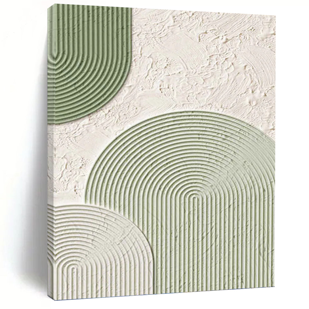 Vast - Format Hand - Painted Custom Abstract Canvas (with Dynamic Textures), for Bedroom and Office DKH1488