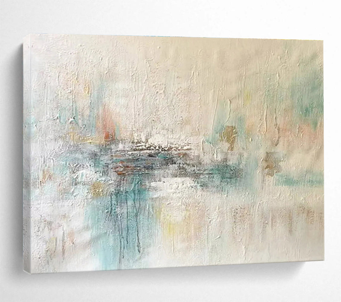 “Stellar Impulses” Massive Abstract Painting for Entryway & Office DKH290