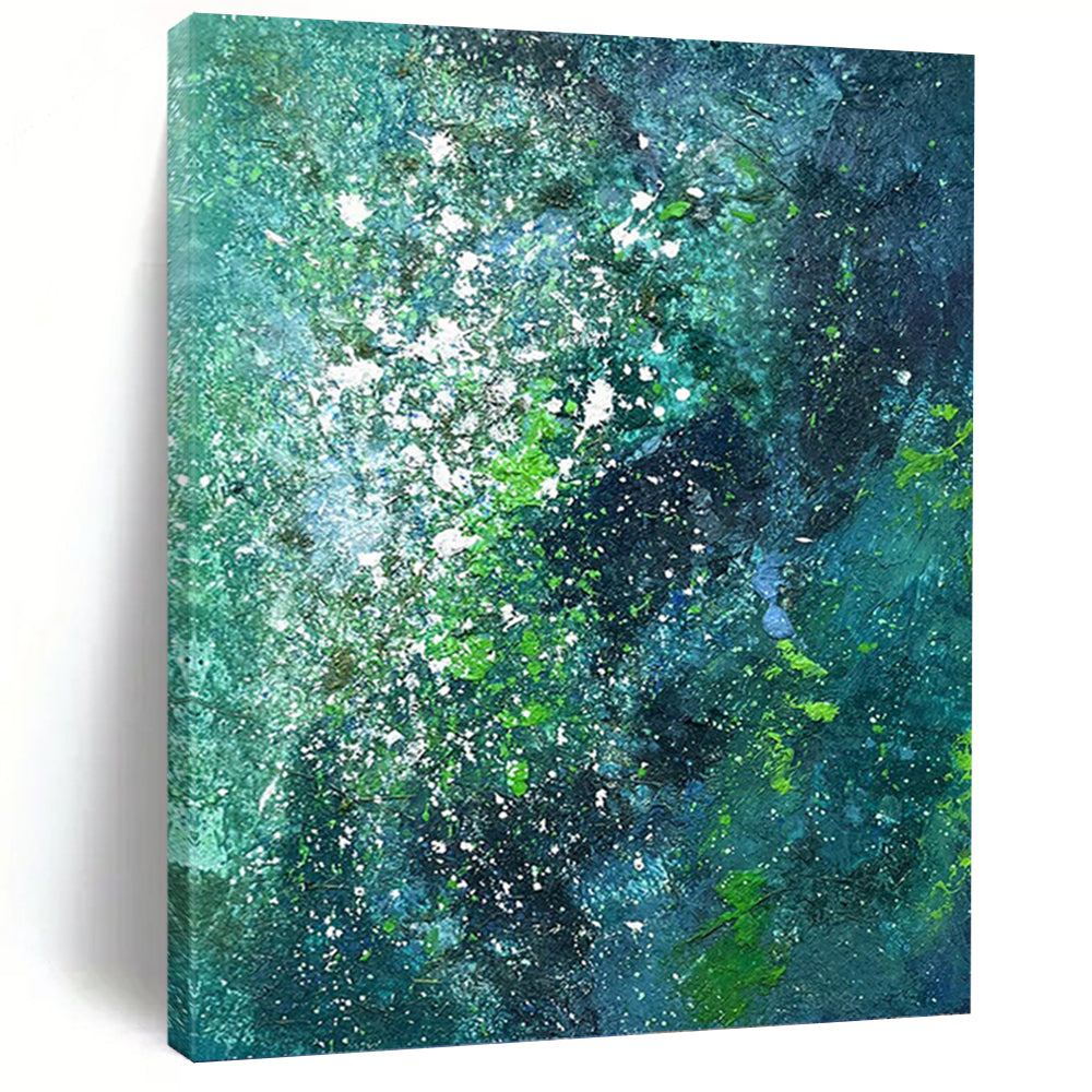 Massive Hand - Painted Custom Textured Abstract Wall Decor for Living Room & Office DKH1029