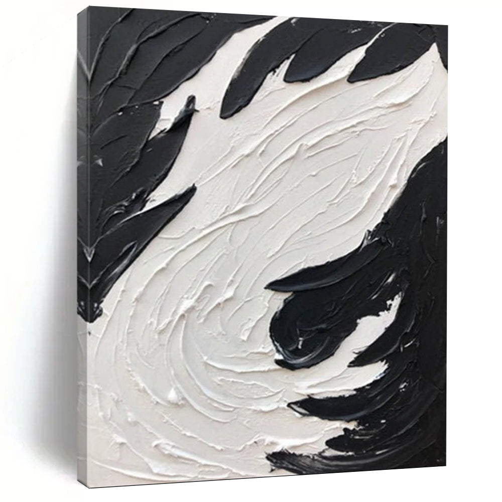 Hand-Painted Large Custom Abstract Artworks for Hotel & Entryway DTP398