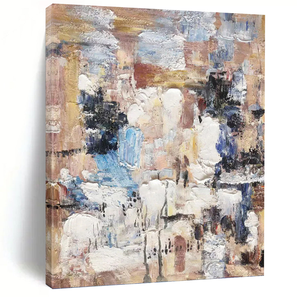 Quirky Hand - Painted Textured Abstract for Bedroom & Hallway DKH1303
