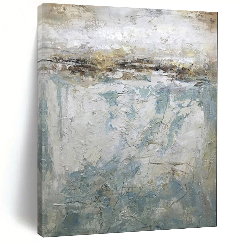 Dynamic & Expressive Hand-Painted Custom Abstract Painting for Bar & Entryway LargeART1972