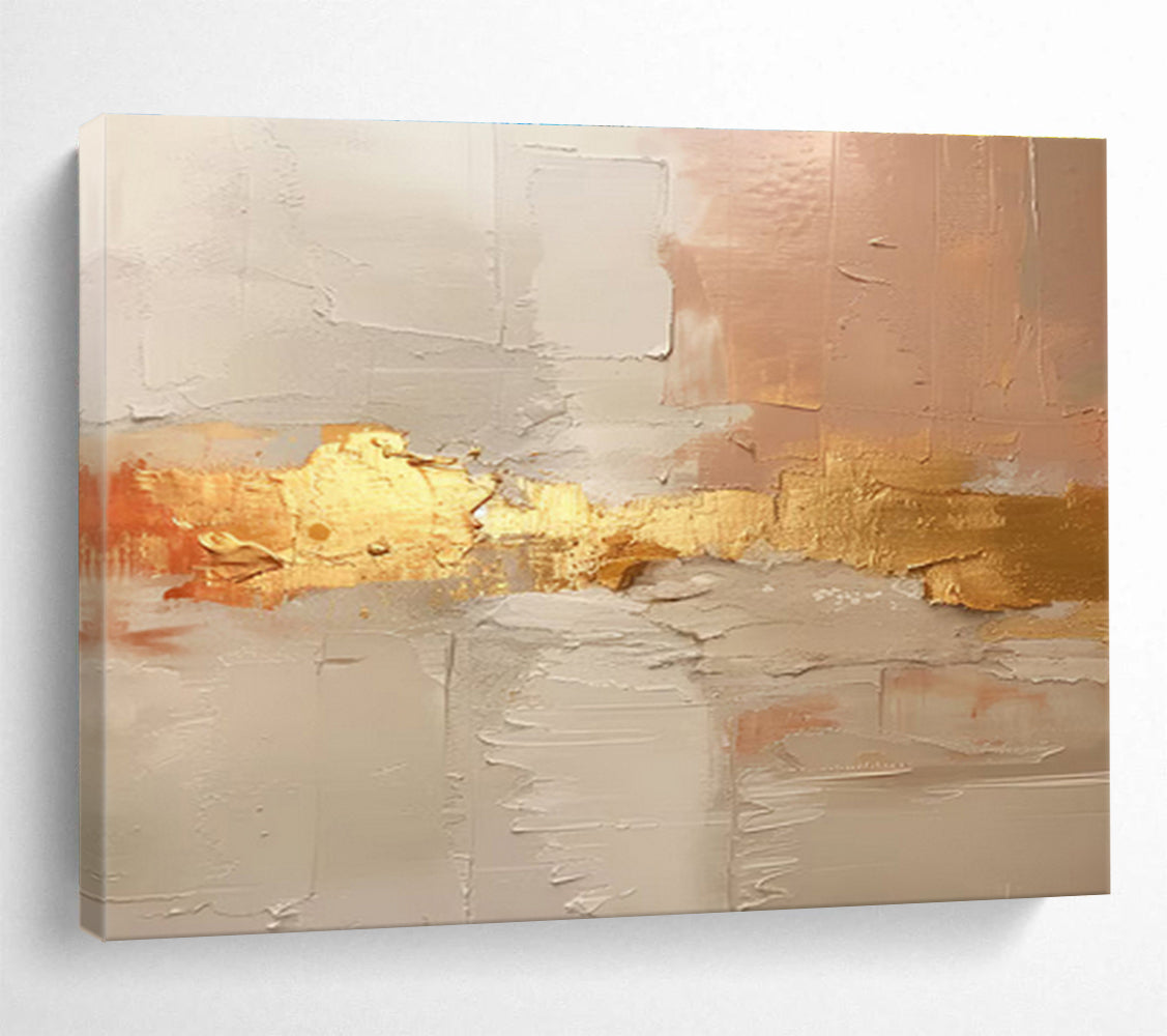 Dazzling Hand - Painted Textured Abstract Painting for Entryway & Bar DKH617