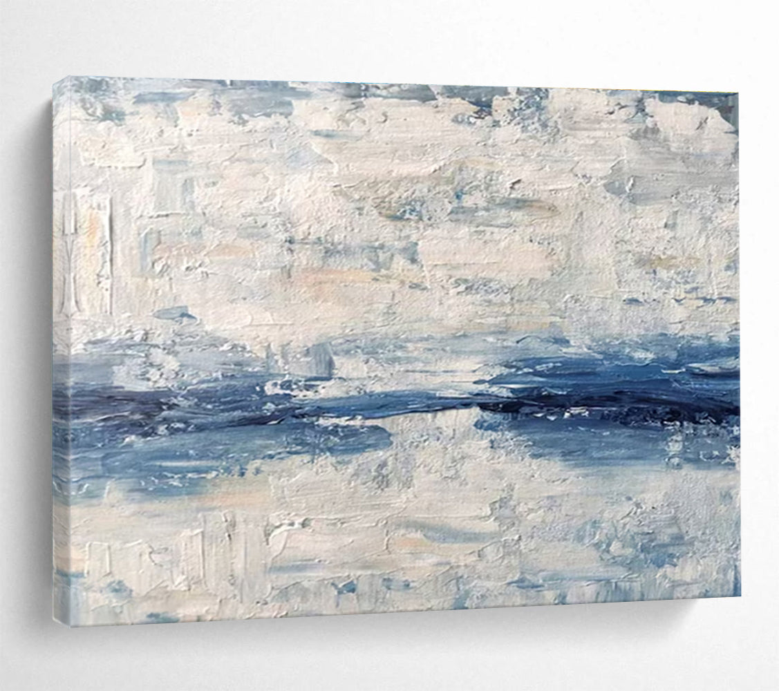 Monumental Original Hand - Applied Textured Abstract Canvas for Statement Walls DKH791