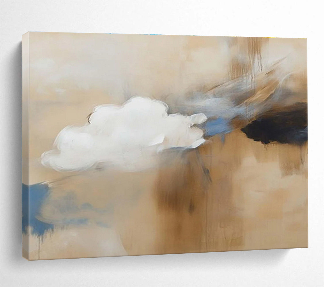 Hand - Crafted Oversized Abstract Painting for Hallway & Bar DKH090