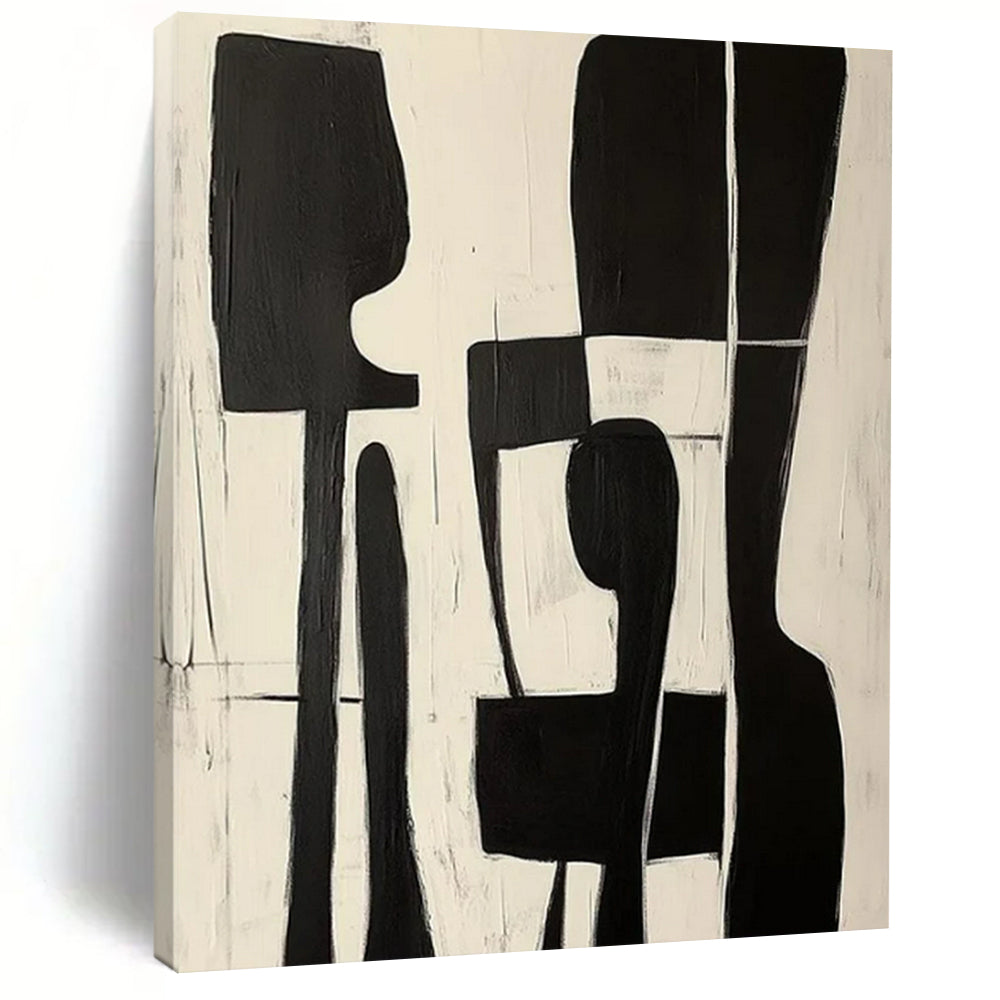 Gigantic-Sized Hand-Painted Abstract Wall Mural for Living Room & Hotel Lobby LargeART2368