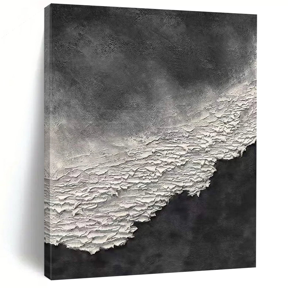 Large Custom Abstract Paintings with Textured Details for Bedroom & Office DTP339