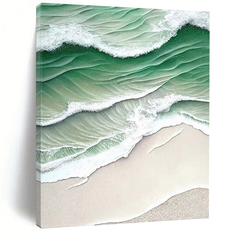 Custom Abstract Paintings: Big Sizes, Textured Excellence for Living Room & Bar DTP290
