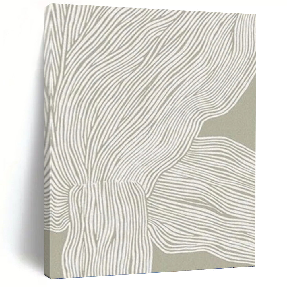 Designer - Crafted Hand - Painted Textured Canvas Abstract for Living Room & Office DKH1119