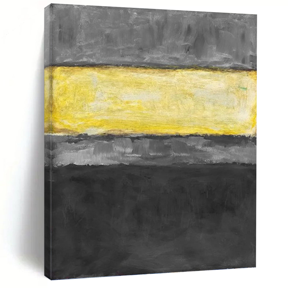 Enormous Vertical Hand - Painted Custom Abstract Symphony (with Hazy - Mist Textures) for Office and Dining Room DKH1625