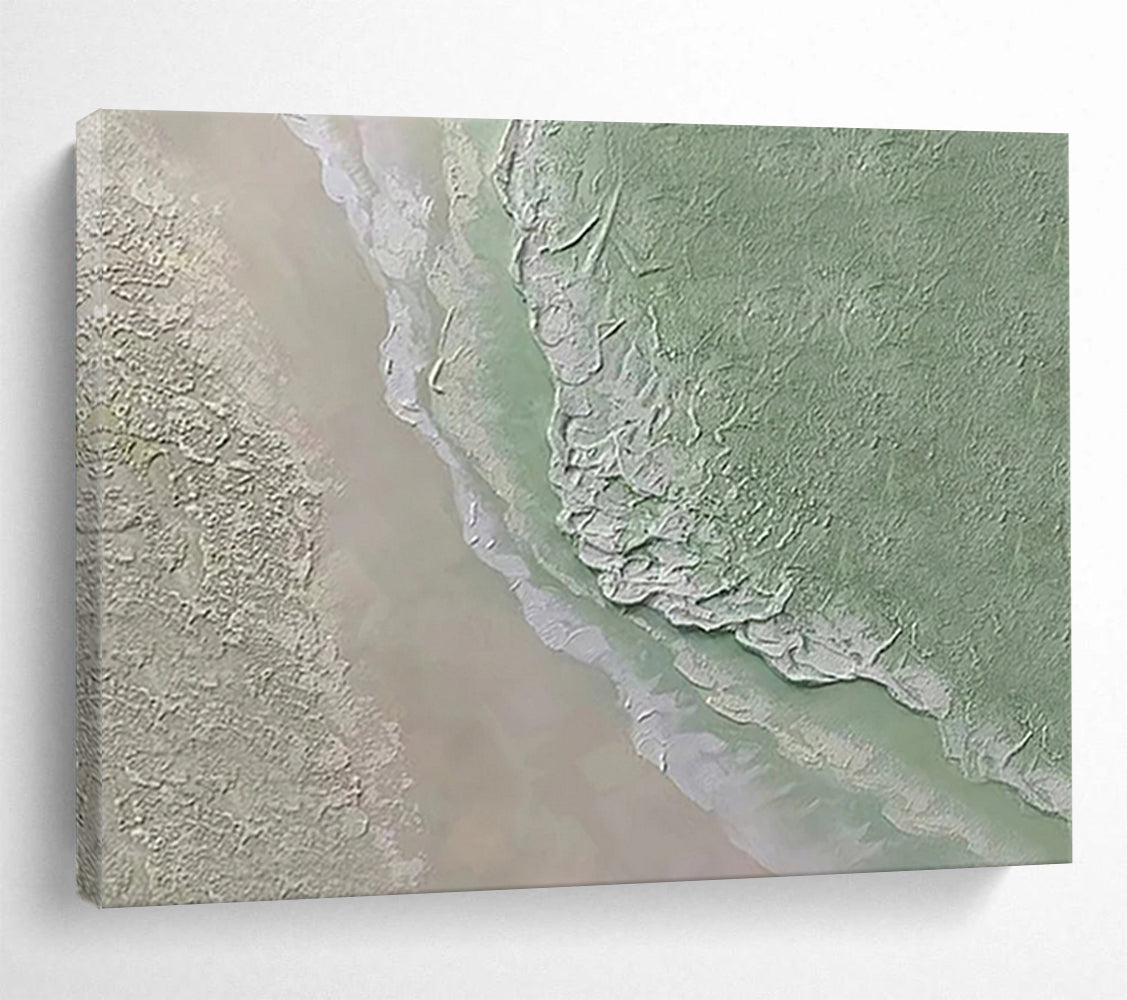 Textured Landscape Abstract - Natural Living Room or Office Art DLZ248