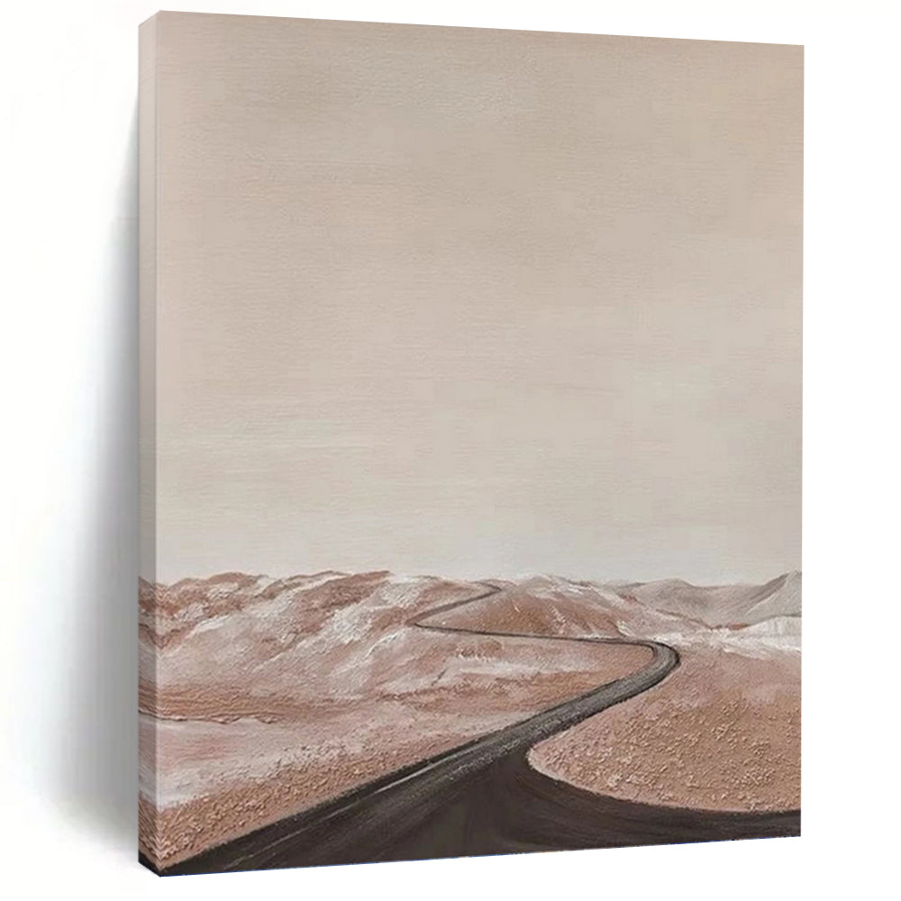 Custom - Designed by Experts: Hand - Painted Textured Canvas Artwork for Living Room & Bedroom DKH1123
