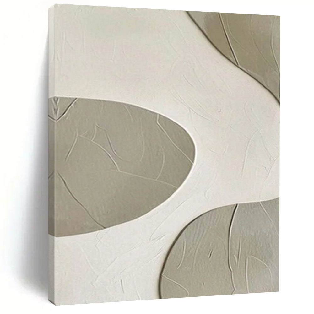 Large-Format-Scale Hand-Painted Abstract Canvases for Bedroom & Hallway LargeART2341