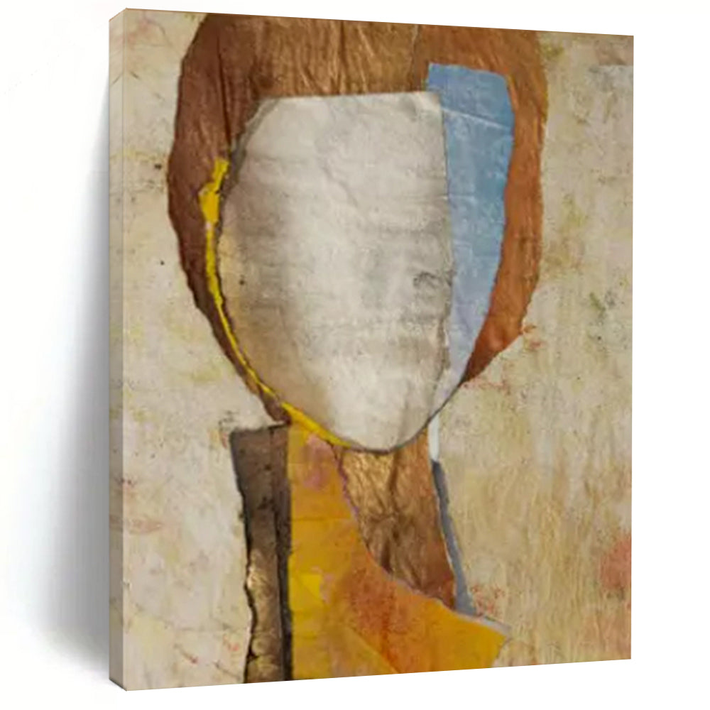 Large-Sized Hand-Painted Abstract Masterpiece for Office & Conference Room LargeART2221