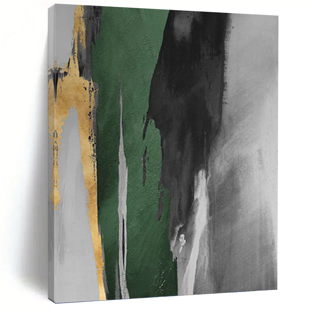 Gigantic Hand - Painted Textured Abstract Canvas for Dining Room & Hotel Lobby DKH1198
