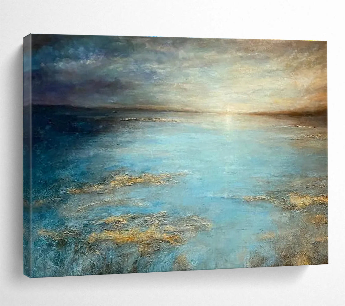 Massive Hand - Crafted Textured Abstract Canvas for Artistic Accents DKH771