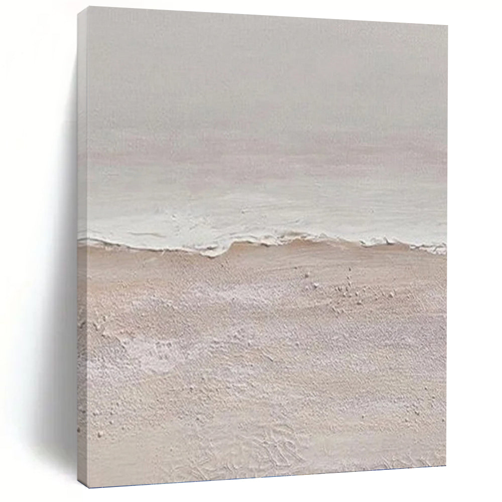 Designer - Inspired Hand - Crafted Textured Canvas Abstract for Office & Dining Room DKH1124