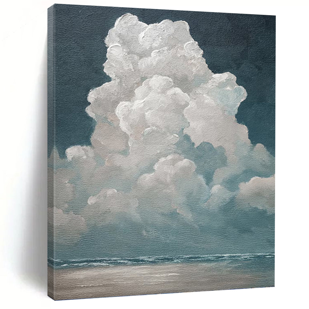 Large - Sized Hand - Painted Textured Custom Abstract Work, for Dining Room and Hallway DKH1459