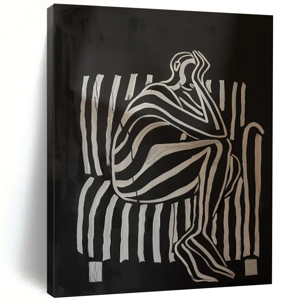 Richly Textured Abstract Wall Art for Bedroom & Living Room LargeART2044