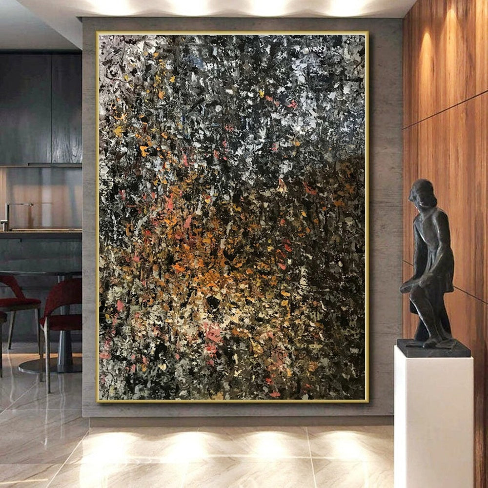 Extra-Large Custom Abstract Wall Art for Laundry Room Utility Sink Area