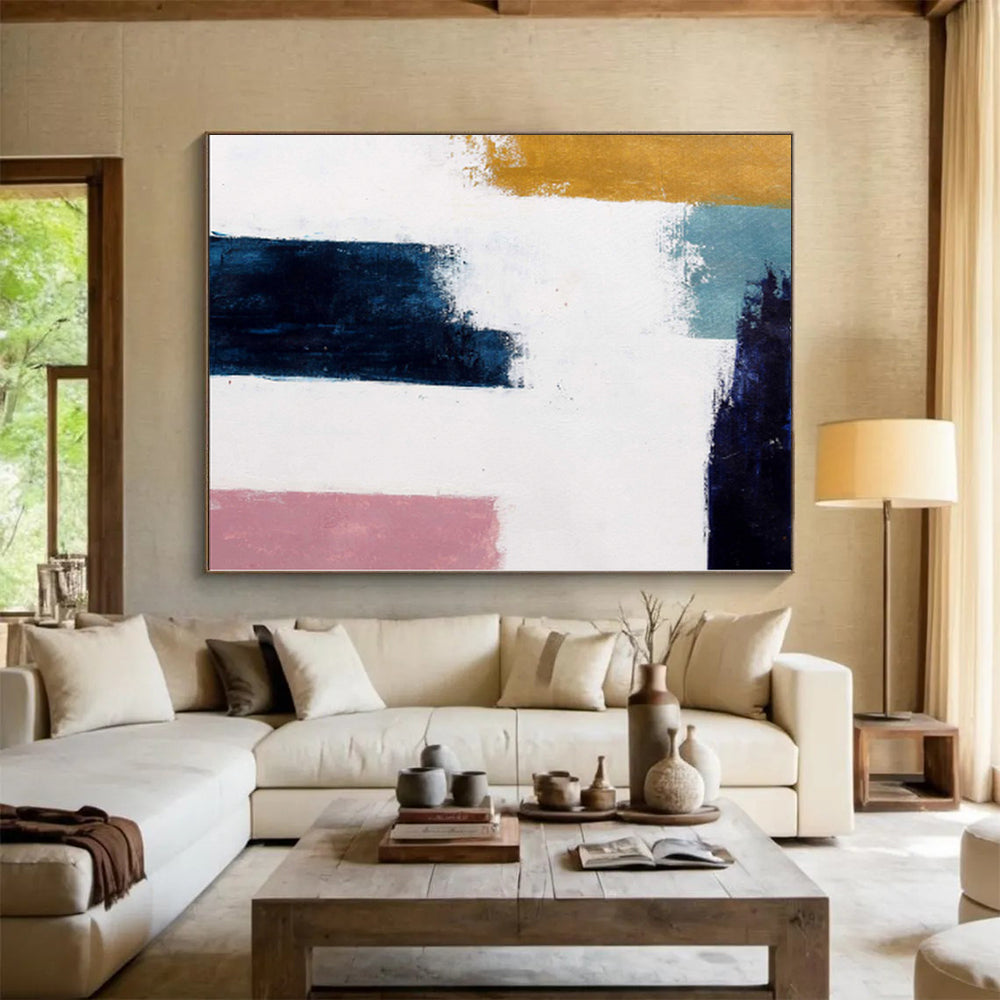 Oversized Abstract Botanical Painting - Made to Order Gouache for Botanical Garden Gift Shops
