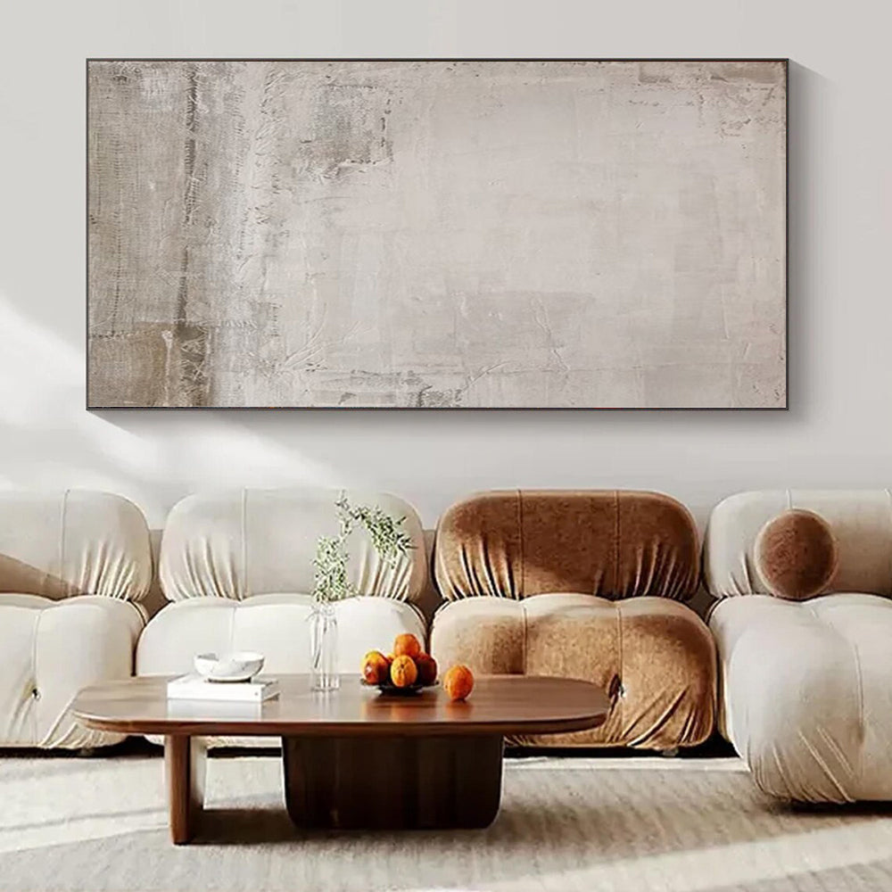 Grand Commissioned Abstract Painting for Wine Tasting Room Interiors