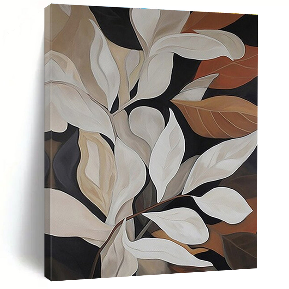 Colossal Hand-Painted Abstract Wall Art for Entryway First Impression LargeART0667