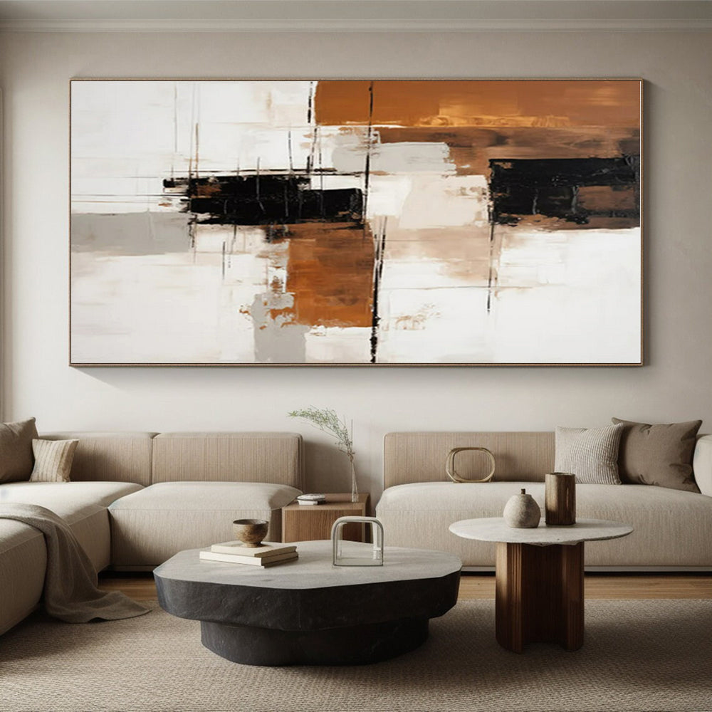 Vast Modern Abstract Wall Art for Garage Workshop Inspiring and Practical Design