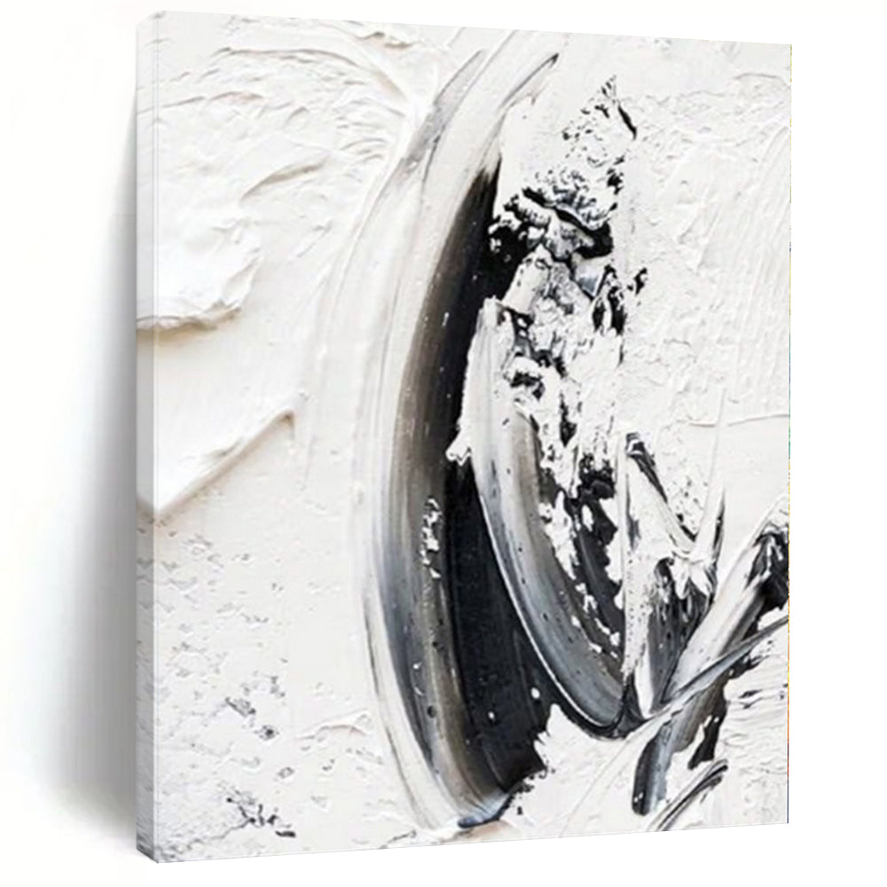 Custom Oversized Abstract Canvas for Family Room Feature Walls