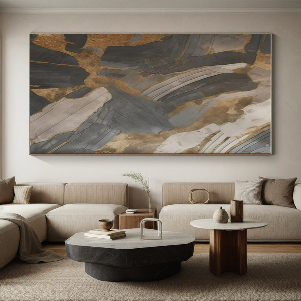 Vast Modern Abstract Canvas for Event Venue Themed Decor