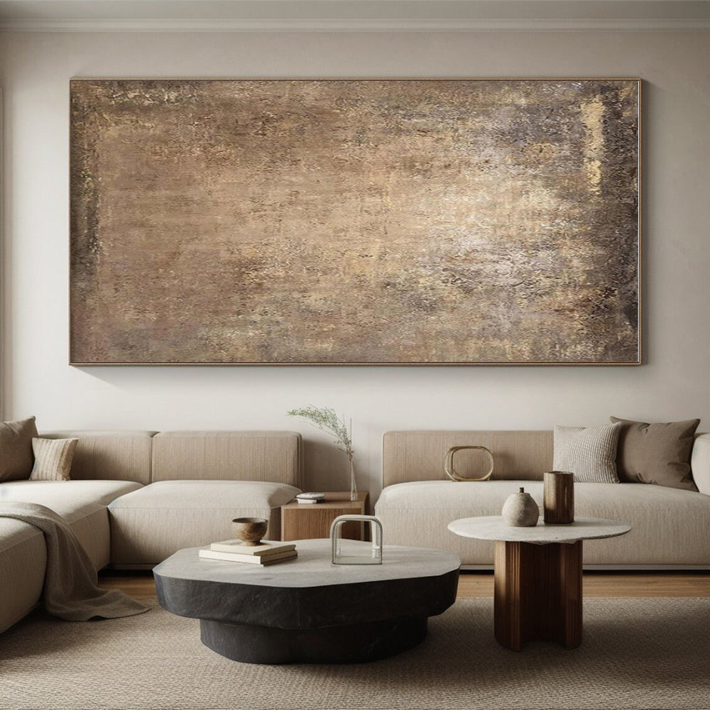 Custom Large-Scale Hand-Painted Abstract Canvas for Statement Display LargeART0632