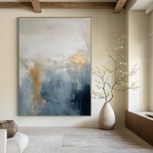 Modern Mosaic Hand-Painted Abstract Wall Art for Dining Room Backsplashes