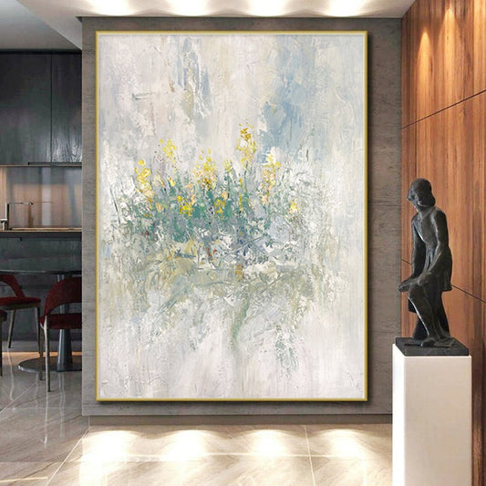 Monumental Custom Abstract Art for Master Bedroom Dressing Areas