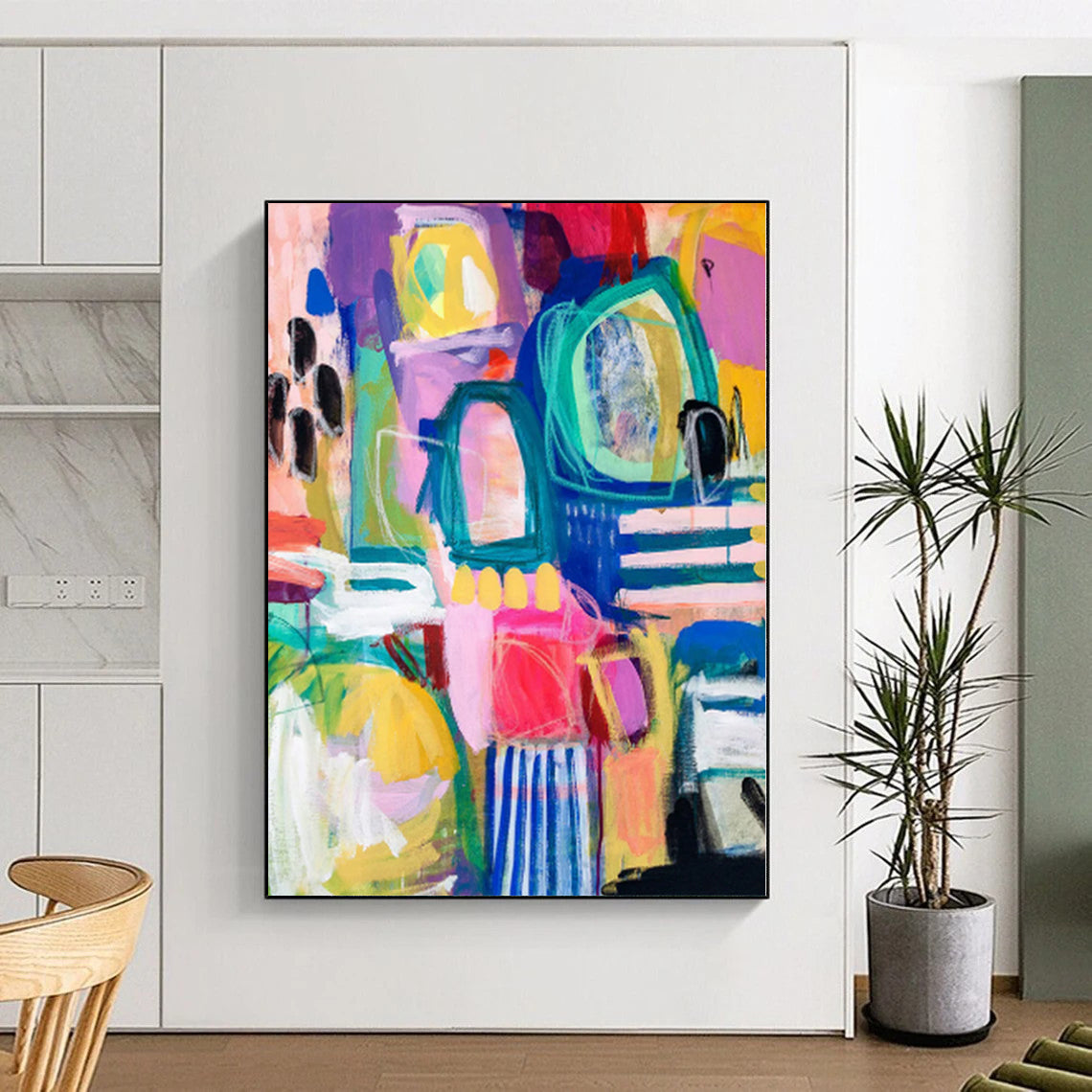 Giant Abstract Circuit Art - Made to Order Resin for Engineering School Galleries