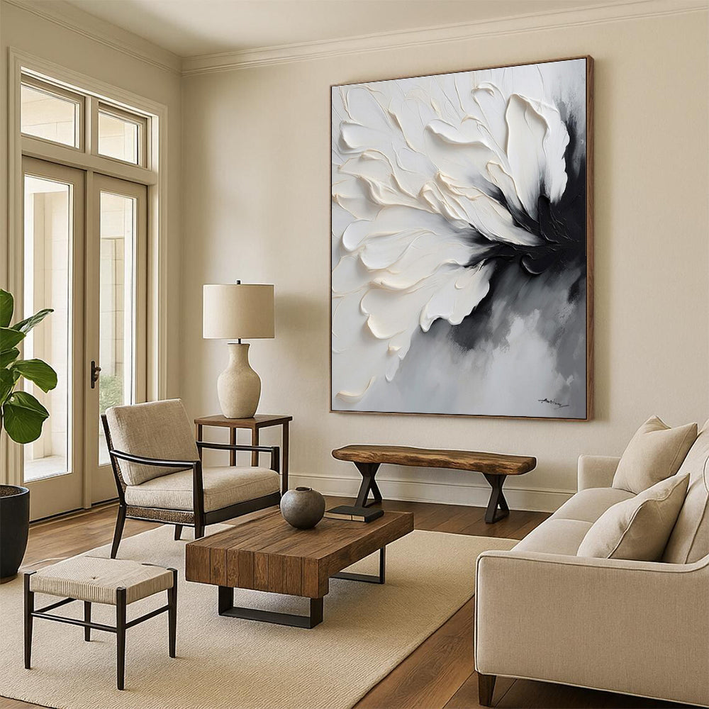 Super-Sized Contemporary Abstract Canvas for Pet Room Adorable and Modern Decor
