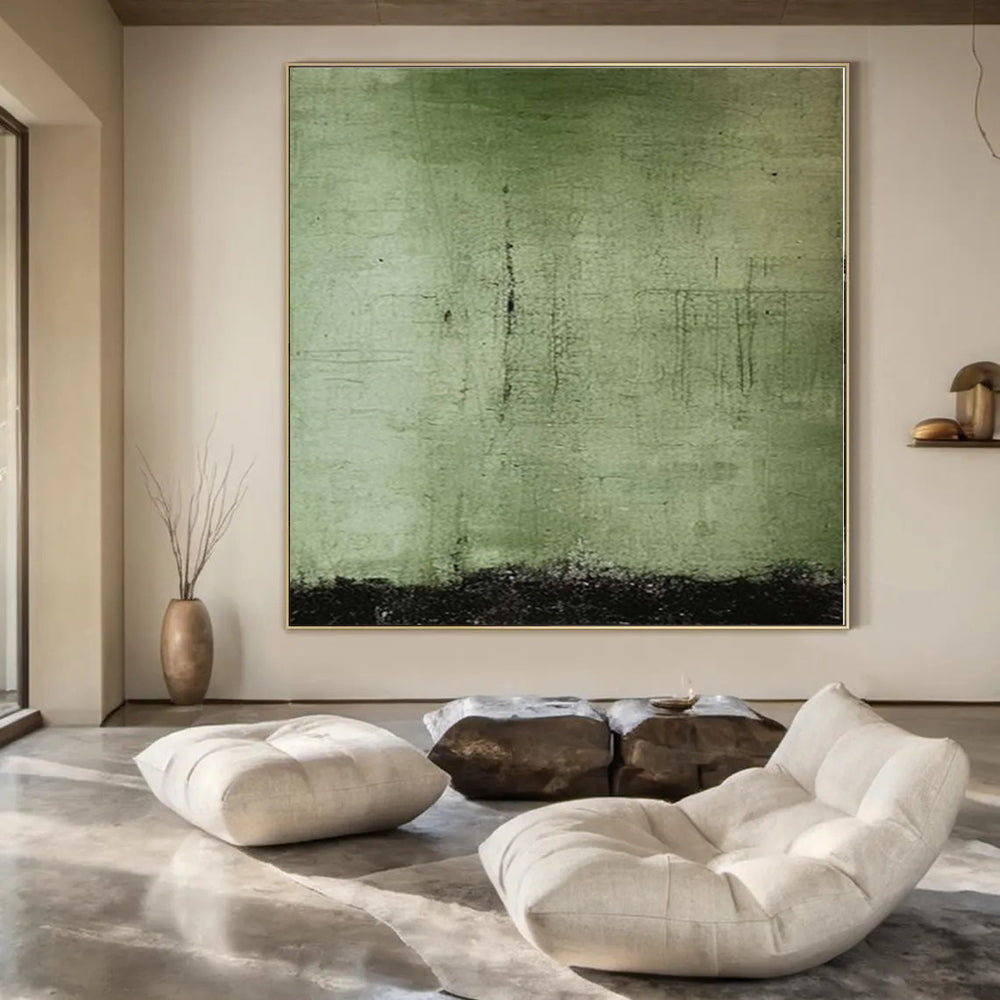 Monumental Abstract Painting for Staircase Landings - Commissioned Mixed Media