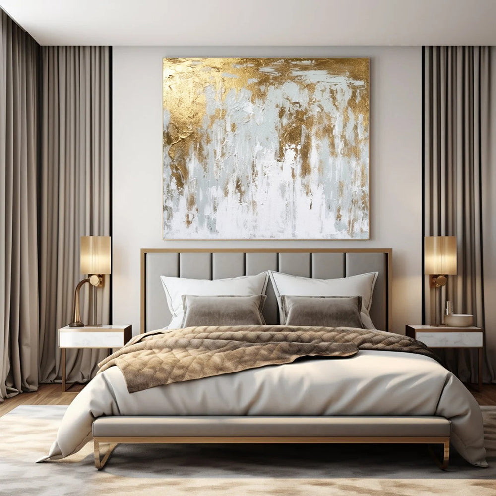 Oversized Hand-Painted Modern Abstract Mural for Boutique Hotel Kids’ Clubs