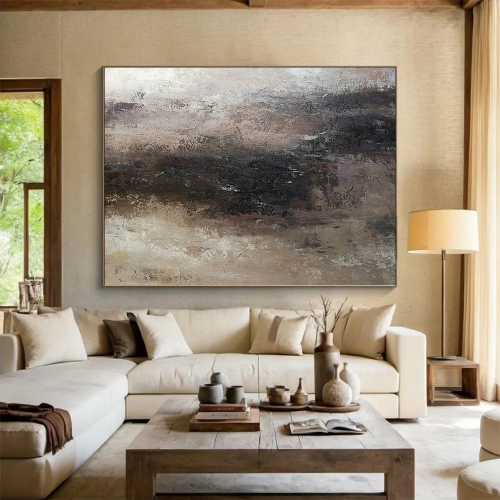 Enormous Made-to-Order Abstract Wall Art for Entryway Hall