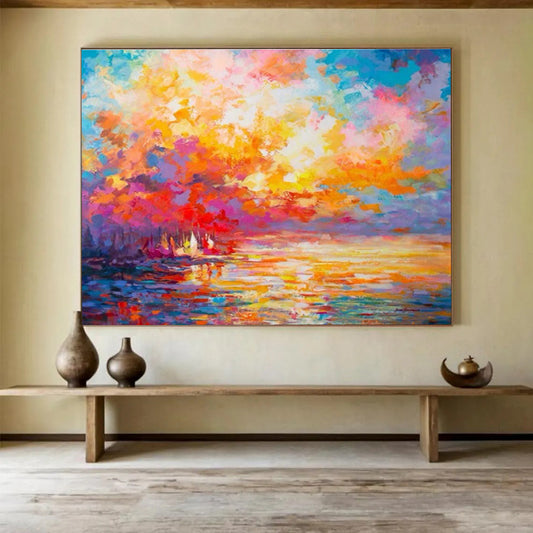 Vast Abstract Artwork for Office & Dining Hall DKH409