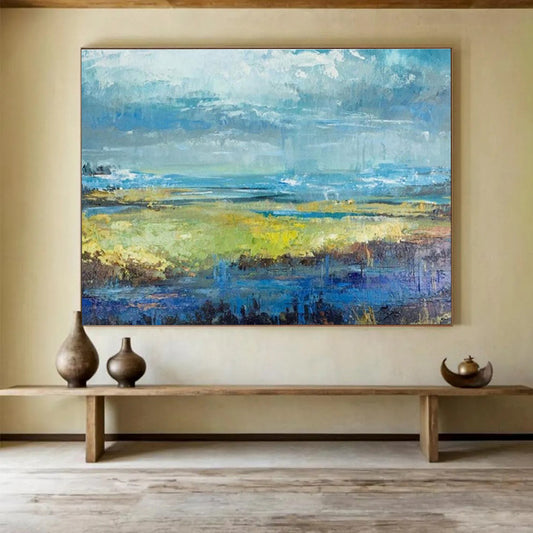 Ravishing Oversized Abstract Canvas for Living Room & Bar DKH190