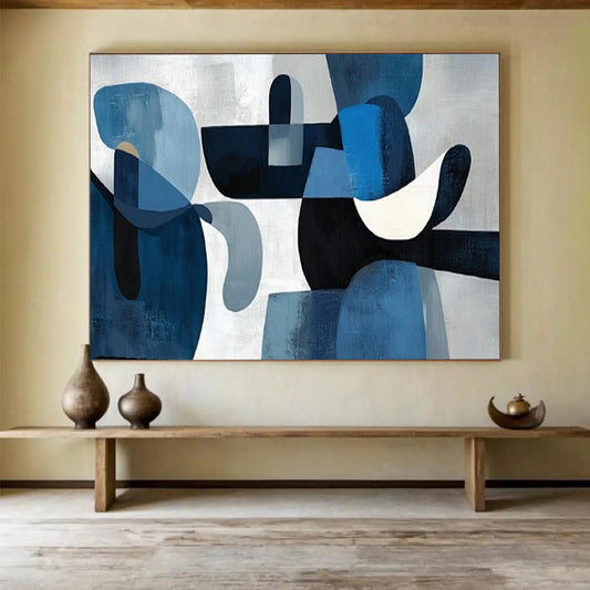 Regal Abstract Mural for Entryway & Hotel Lobby LargeART1713