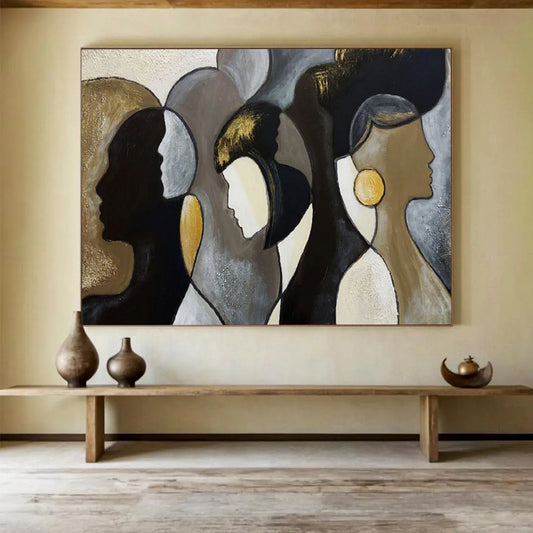 Massive Abstract Wall Decor for Hallway & Bar LargeART1688