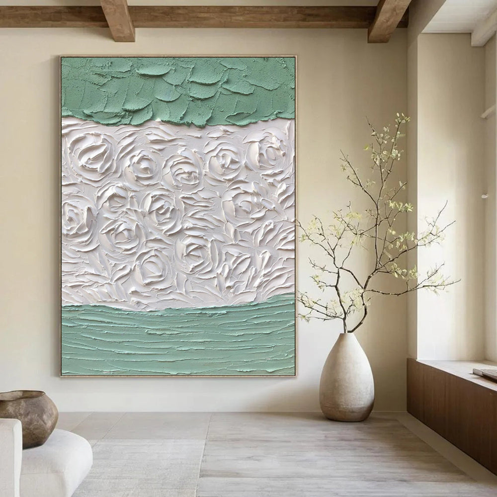 Dynamic Hand - Painted Textured Abstract Painting for Living Room & Office DKH1269