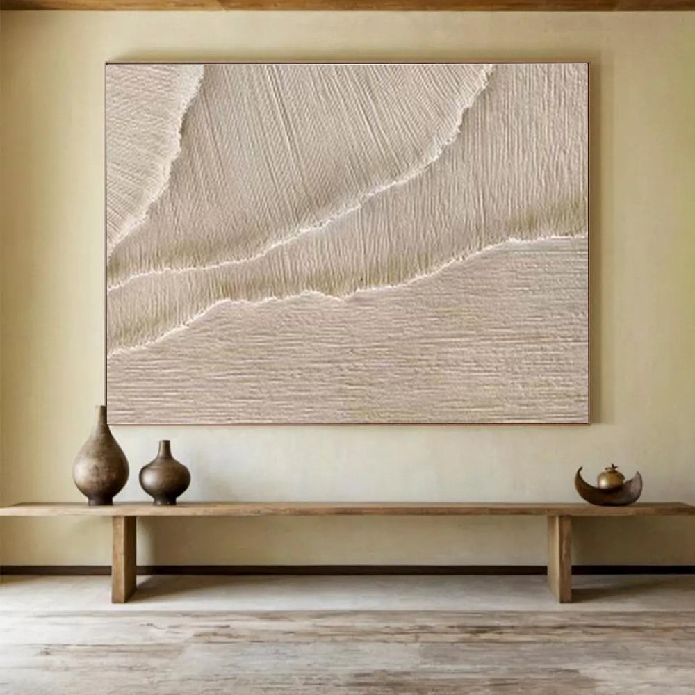 Custom Hand - Painted Abstract Wall Decor for Office & Entryway DKH095