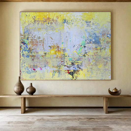 Stupendous Colossal Abstract Painting for Office & Hallway DKH194