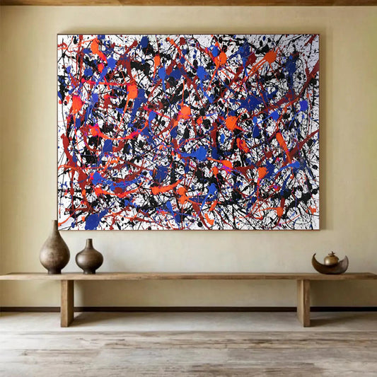 Bold Oversized Abstract Wall Art for Bar & Hotel Lobby LargeART1728