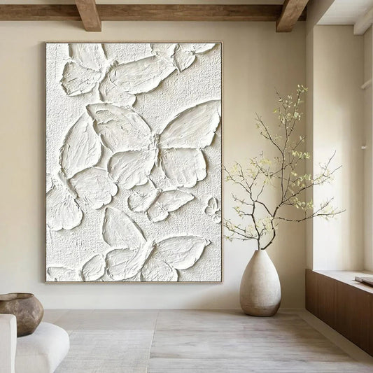 Oversized Custom Hand-Painted Abstract Canvas for Bar & Entryway LargeART1468