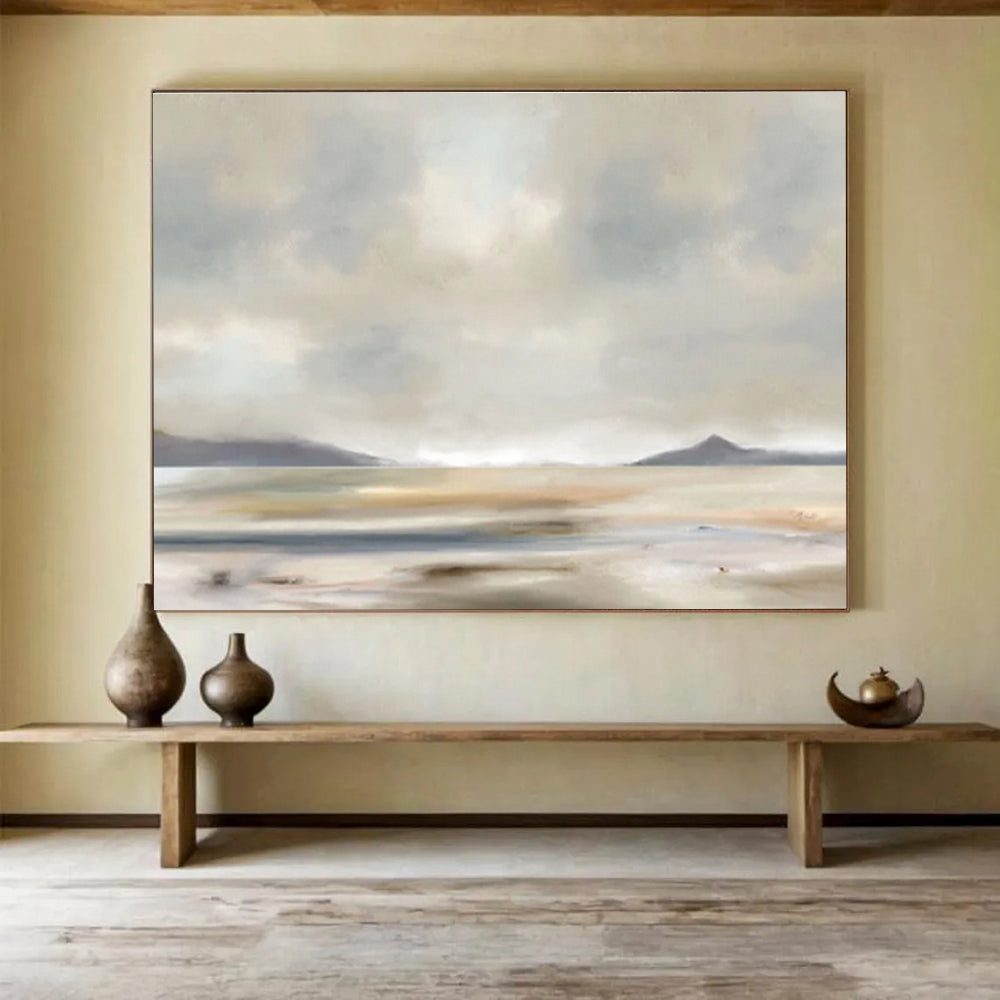 “Inspiring Echoes” Immense Abstract Artwork for Entryway & Office DKH359